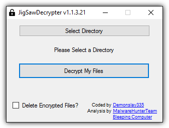 decrypter tools by bleeping computer