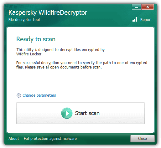 kaspersky decryptor tool