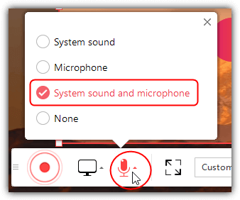 showmore system sound and microphone
