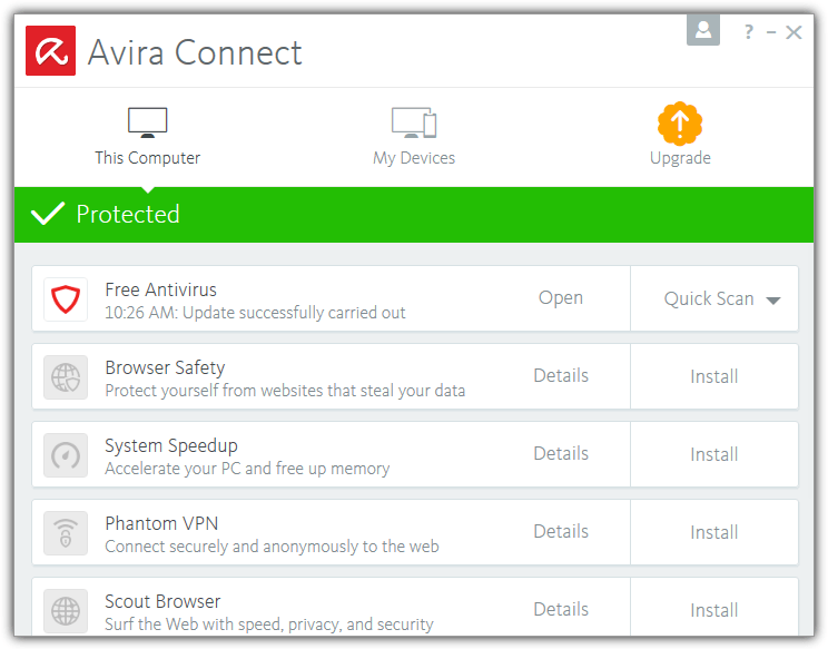 Avira Connect Launcher