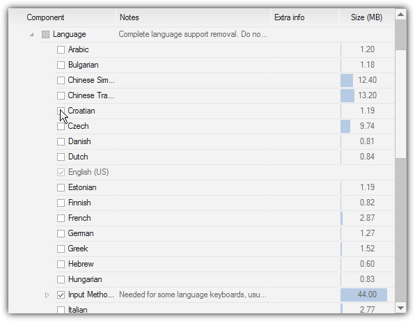 remove languages using ntlite