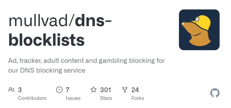 Mullvad Ad Blocking DNS