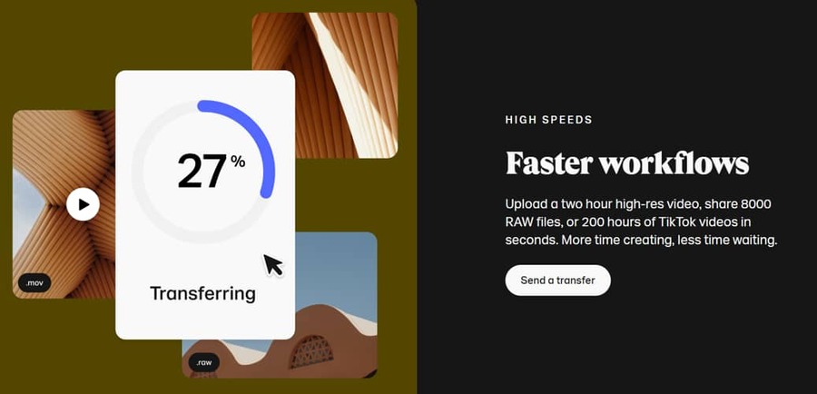 WeTransfer Business File Sharing
