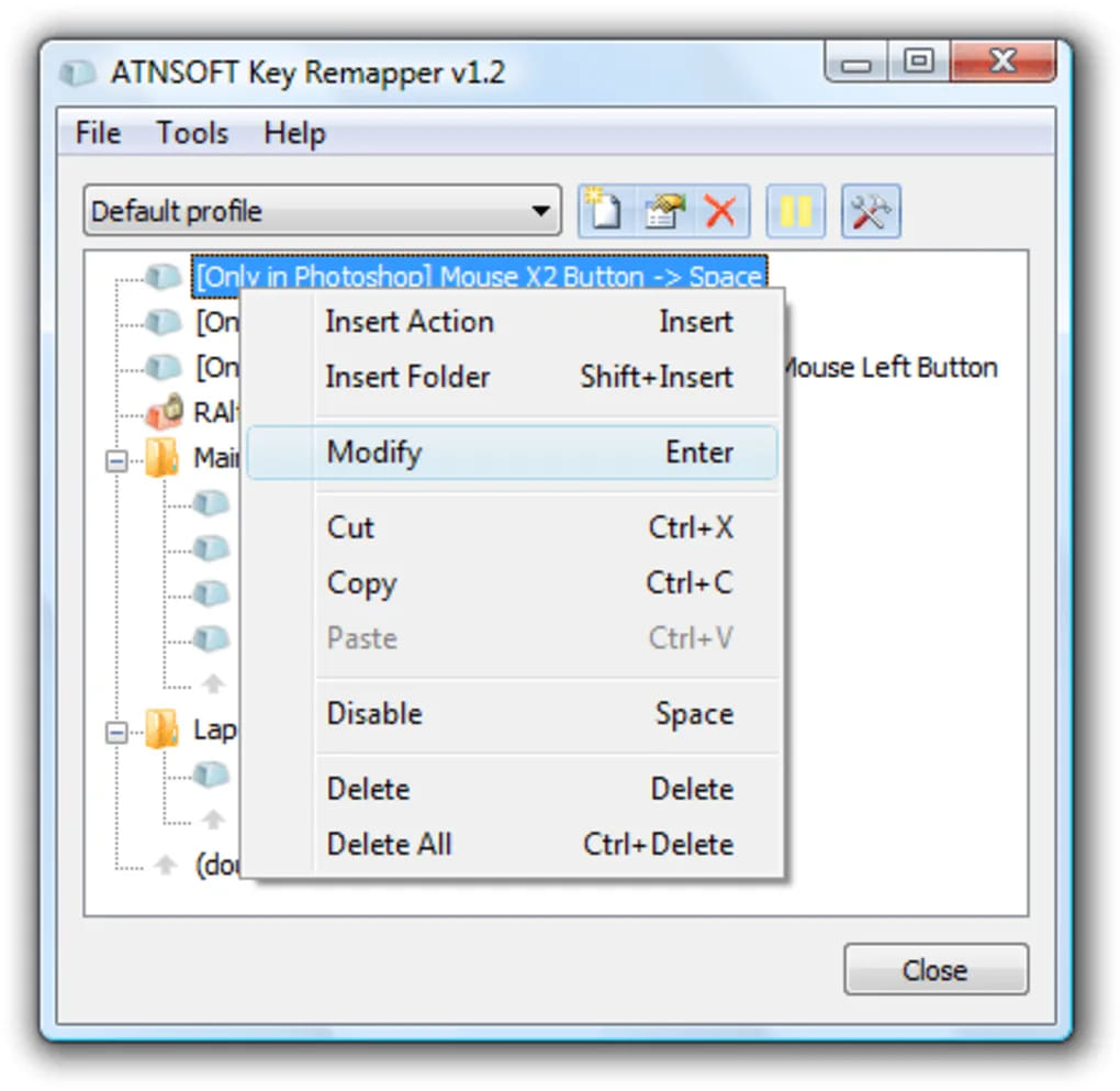 Key Remapper software Keyboard key changer tool