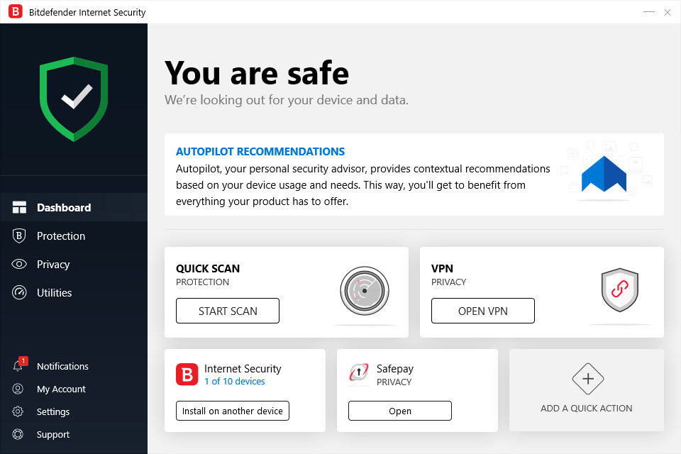 Bitdefender anti-virusts weponised it