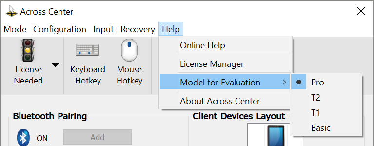 Across virtual kvm switch