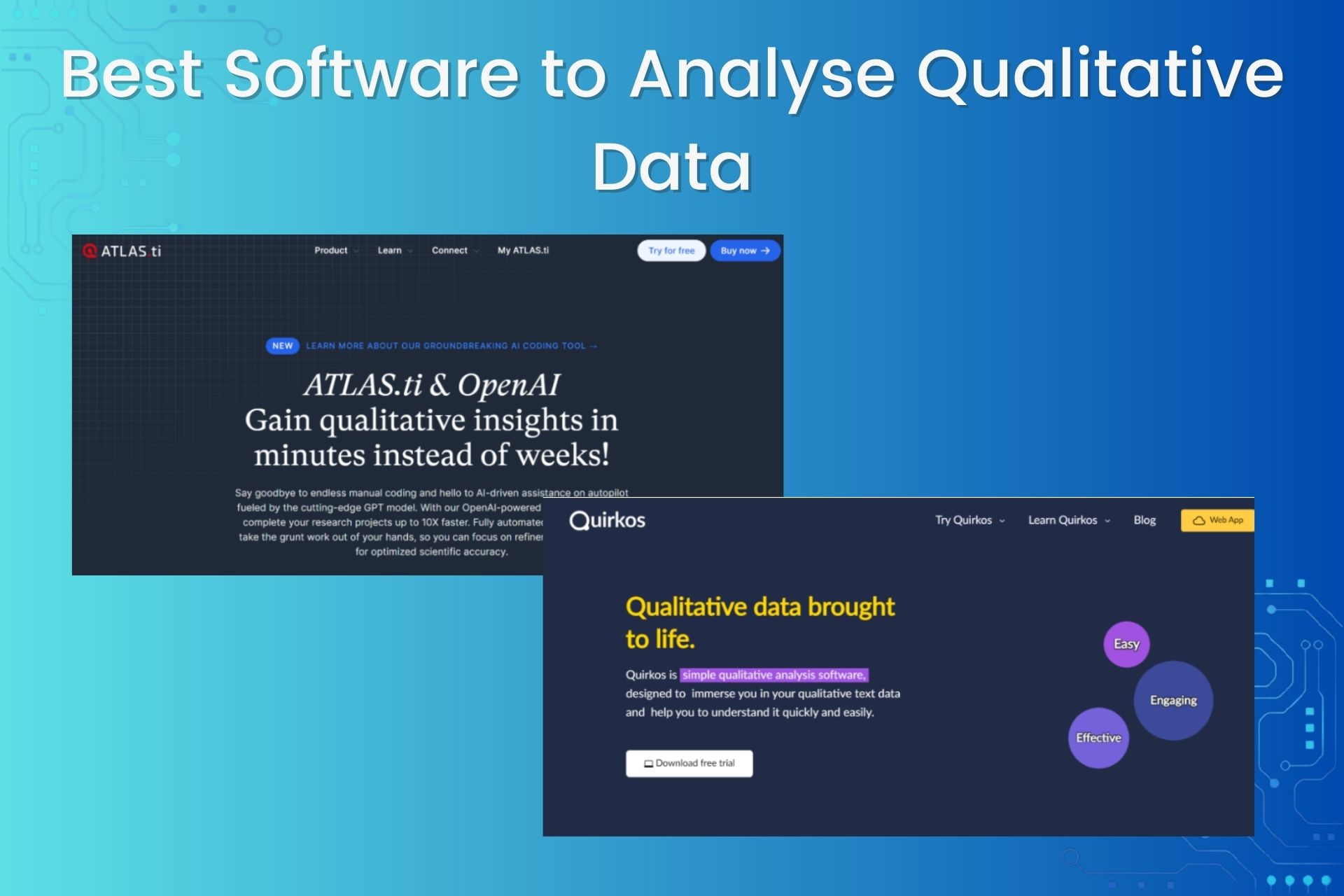 7 Best Software to Analyse Qualitative Data [2023 Reviewed]