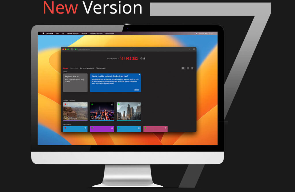 AnyDesk How to use remote access mac from pc