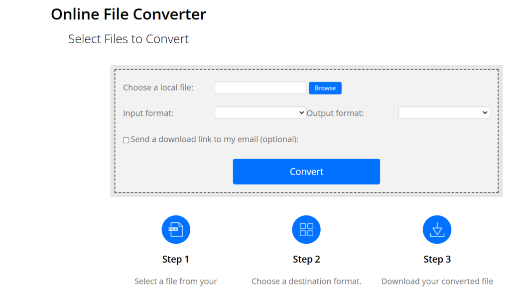 online file converter