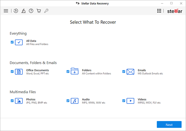 stellar data recovery hard drive