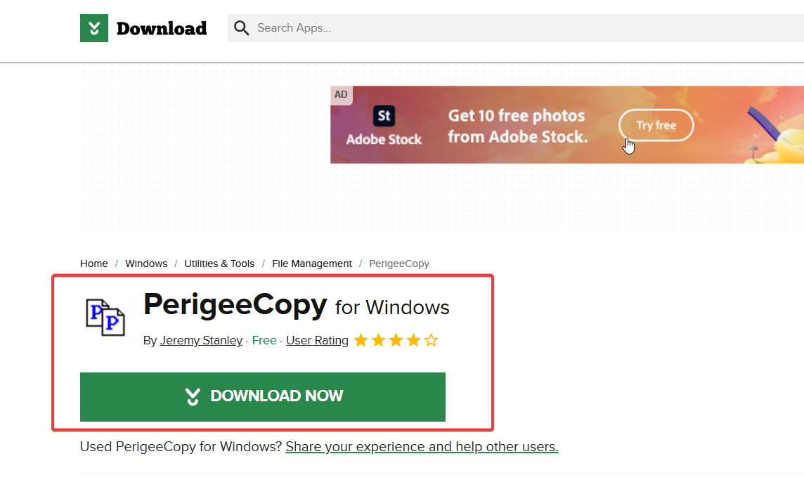 download perigeecopy